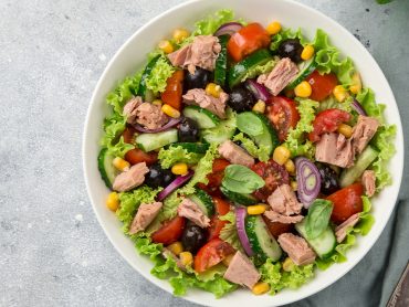 tuna salad recipe banner